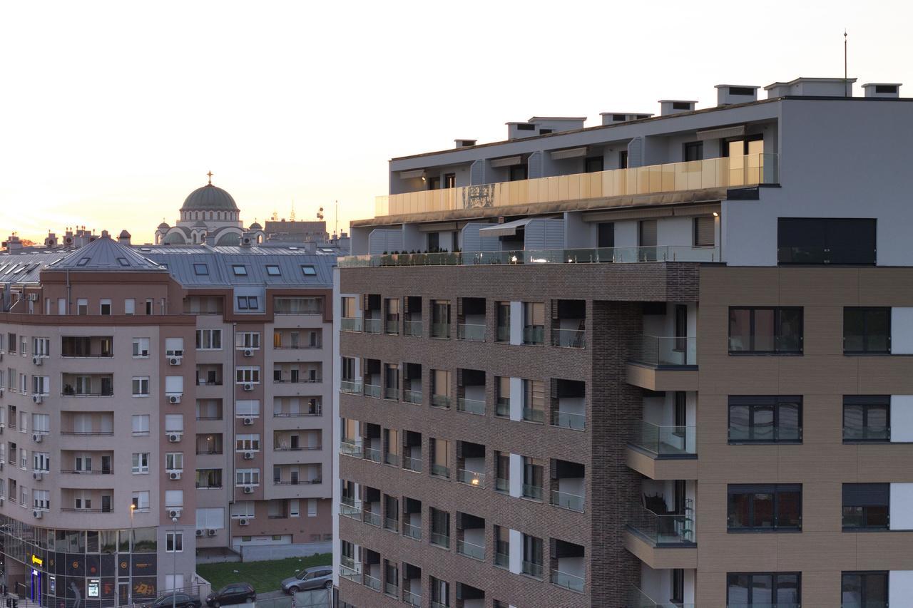 Diva Lux Apartman Belgrad Exterior foto